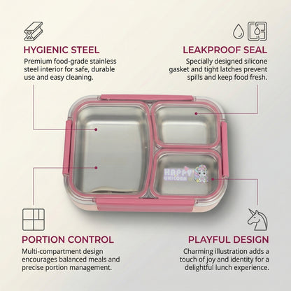 Cute and multicolour lunch box