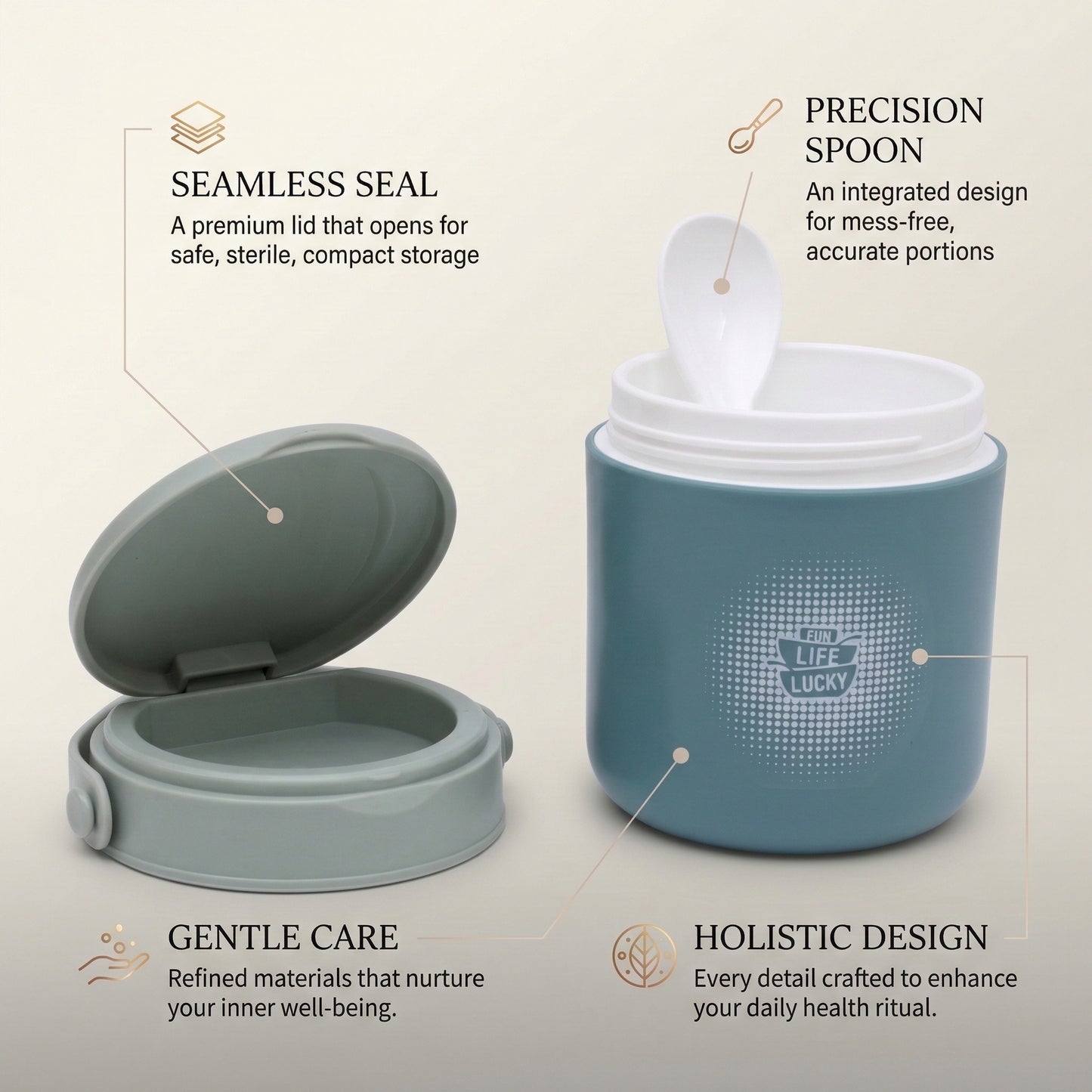 Air tight container with heat preservation insulated food jar