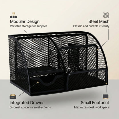 Steel Desk Organizer for Stationary