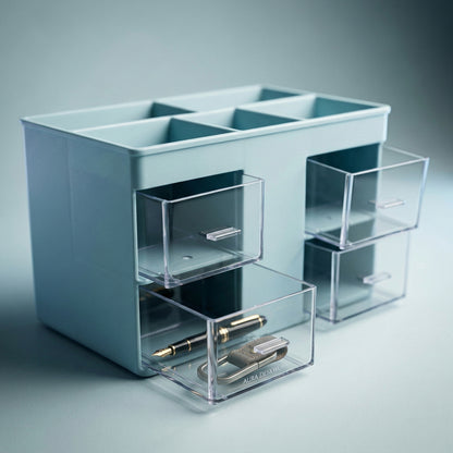 Desk organizer with drawer