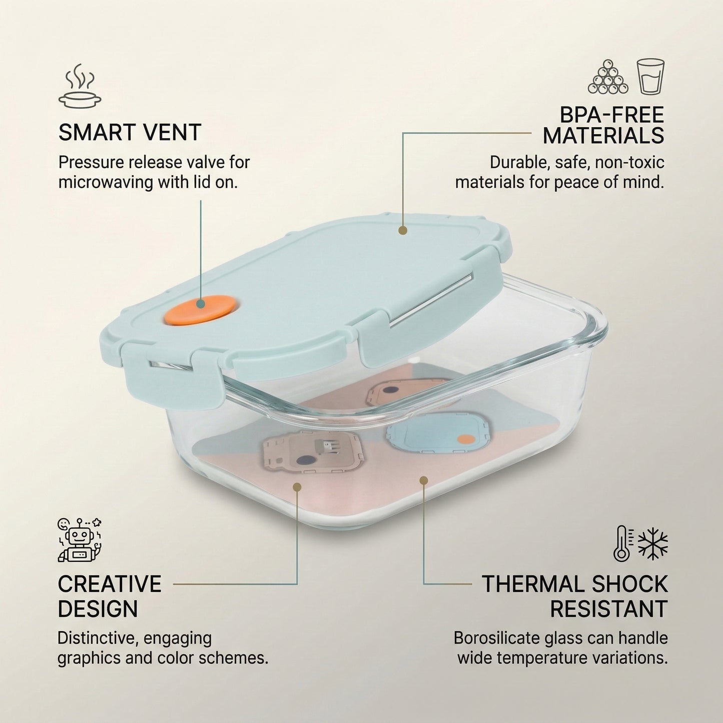 High Quality & Highly Durable Lunch Box