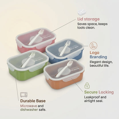 School & Office Lunch Box With Compartment