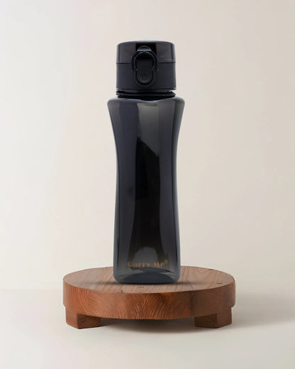 Leak-Proof Tritan Sports Bottle Black – 550ml– TUFULA