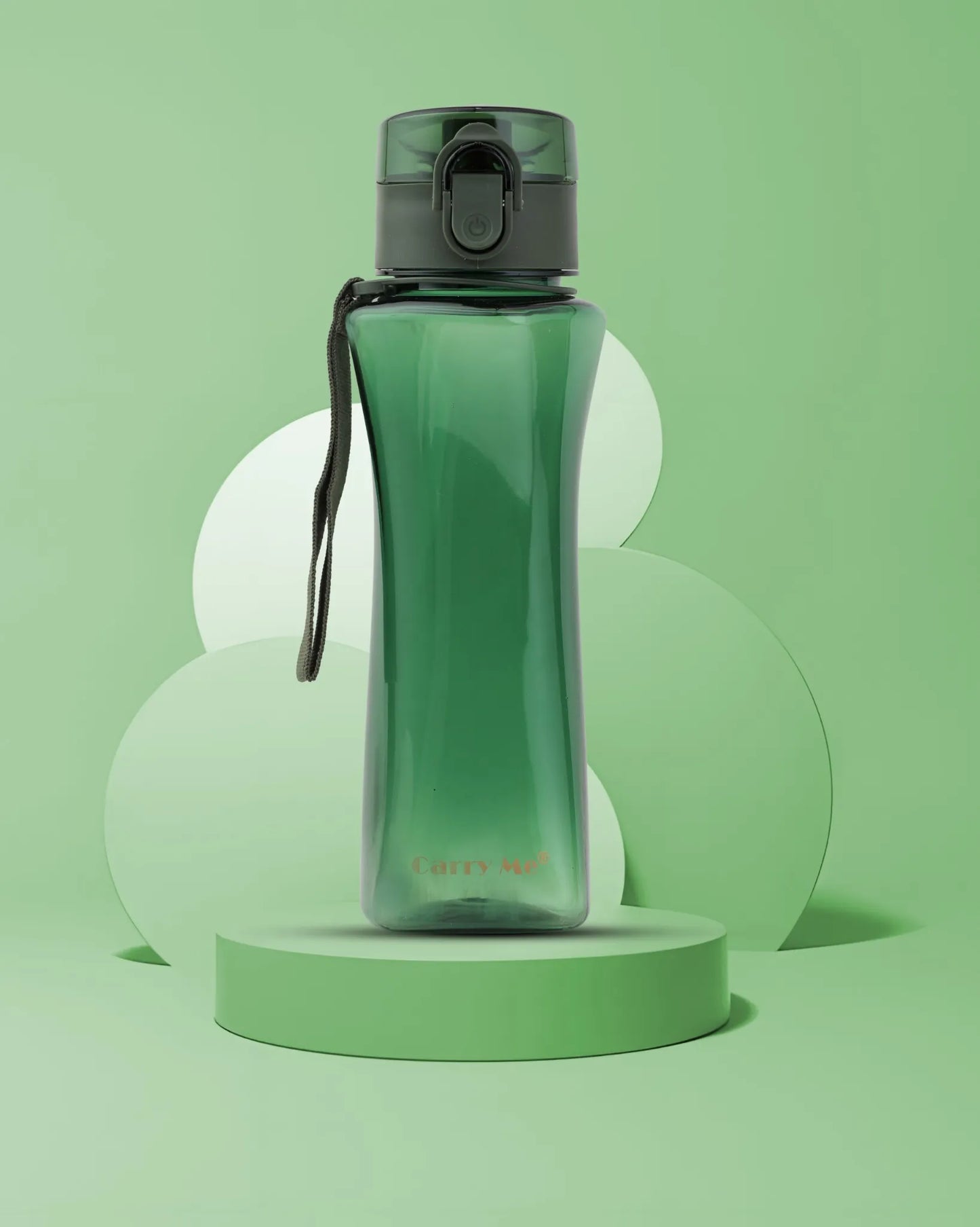 Leak-Proof Tritan Sports Bottle Green – 550ml – TUFULA