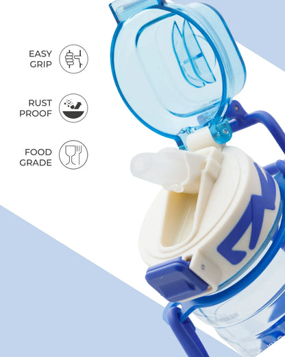 Hello Sport Bottle Blue – 700ml – TUFULA