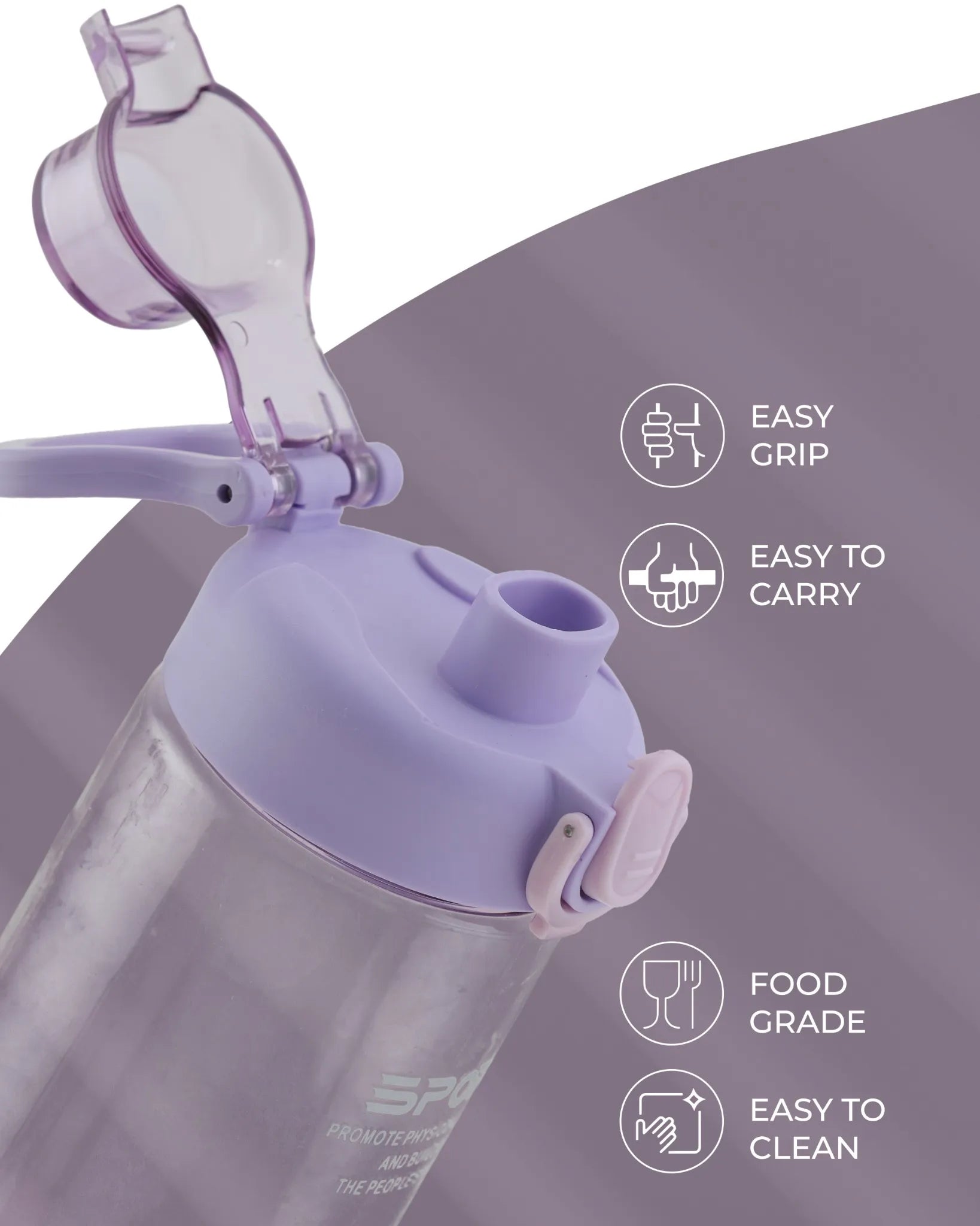 Sport Hydration Bottle Purple – 500ml – TUFULA