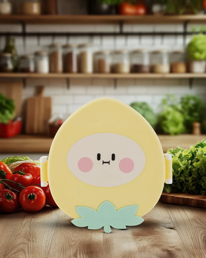 Yellow Mango Cartoon Lunch Box for Kids – BPA-Free | TUFULA