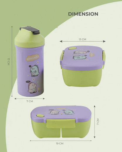 Purple Bell Dyno Lunch Box with Bottle Set – TUFULA