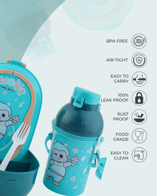 Blue Bell Dyno Lunch Box with Spoon & Bottle – TUFULA