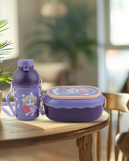 Purple Bell Dyno Lunch Box with Spoon & Bottle – TUFULA