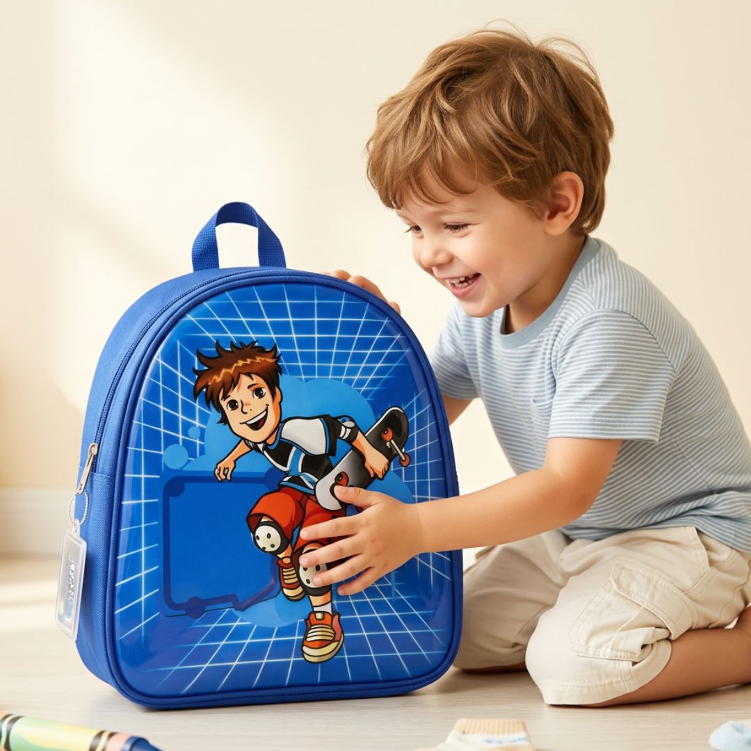 Stylish Illustration School Bags for Kids