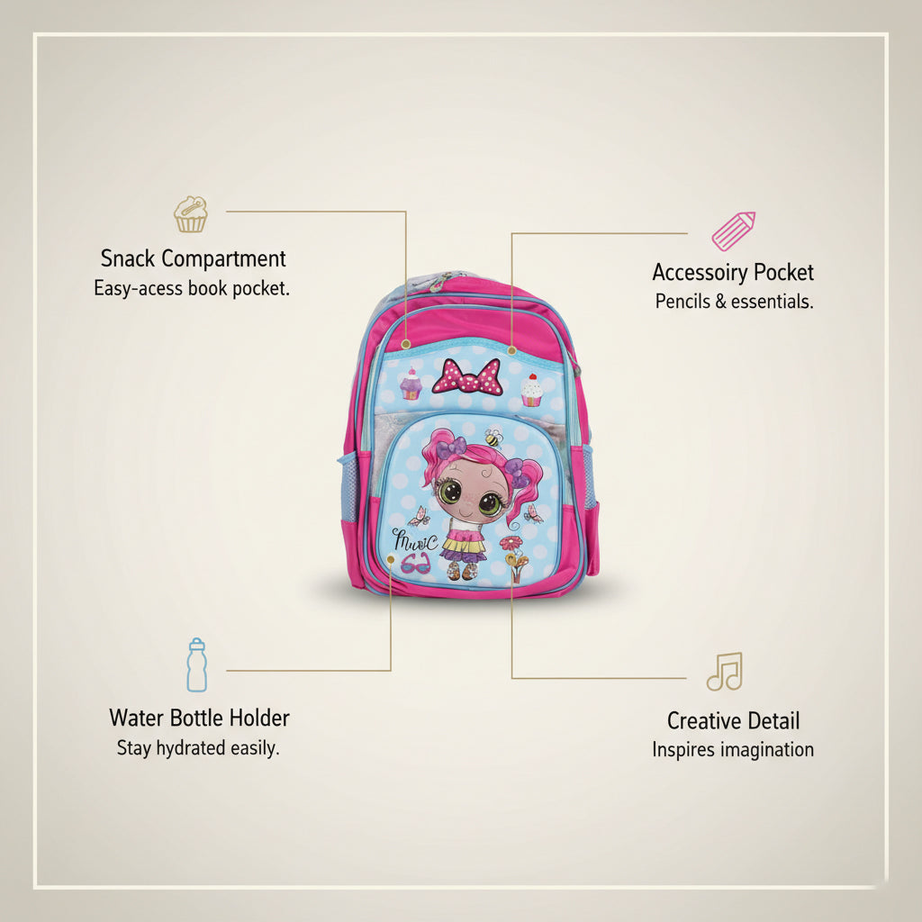 Cute Baby Teddy Primary School Bags