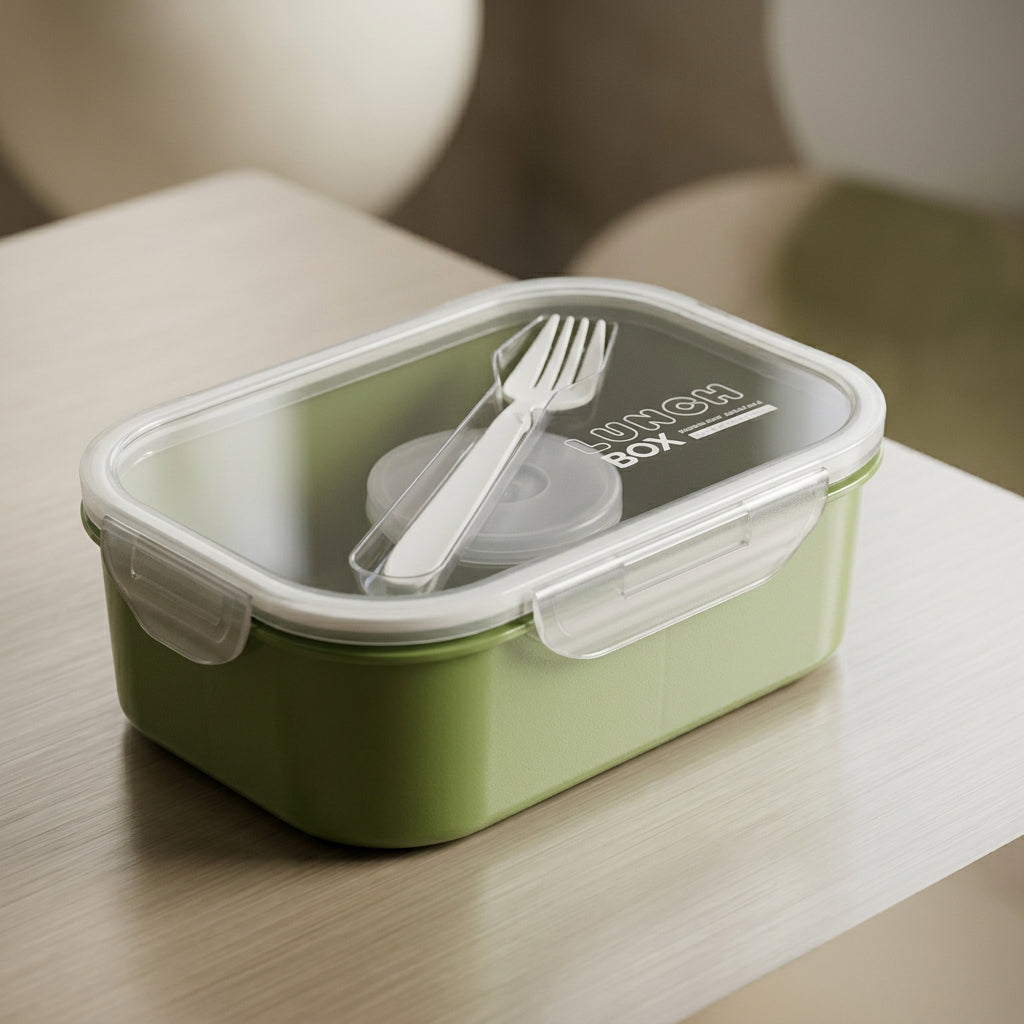 School & Office Lunch Box With Compartment